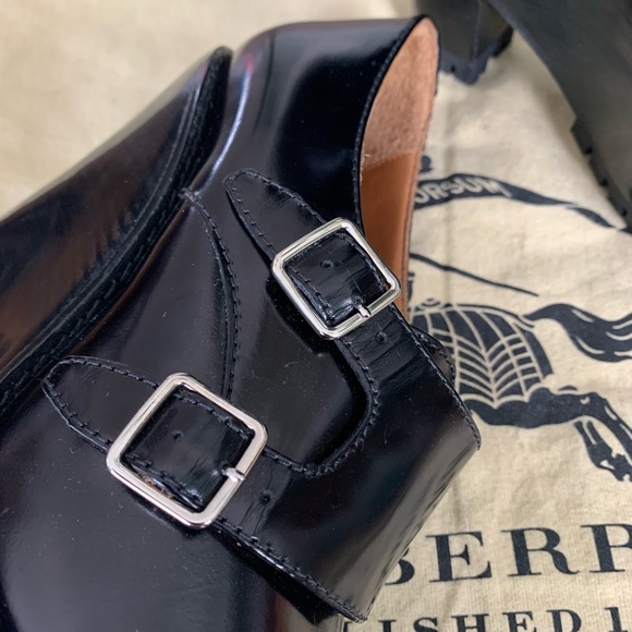 Burberry Black Platform Shoes - Picture 10 of 11